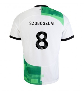 Liverpool Szoboszlai Dominik #8 Koszulka Wyjazdowych 2023-24 Krótki Rękaw